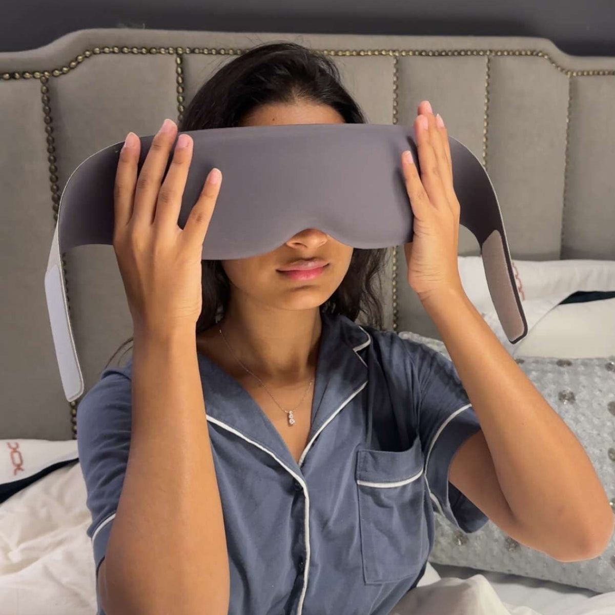 Gravity Weighted Sleep Mask