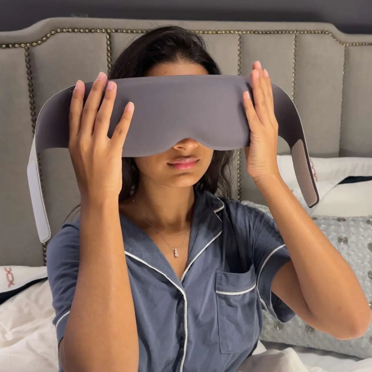 Gravity Weighted Sleep Mask
