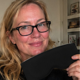 Gravity Weighted Sleep Mask